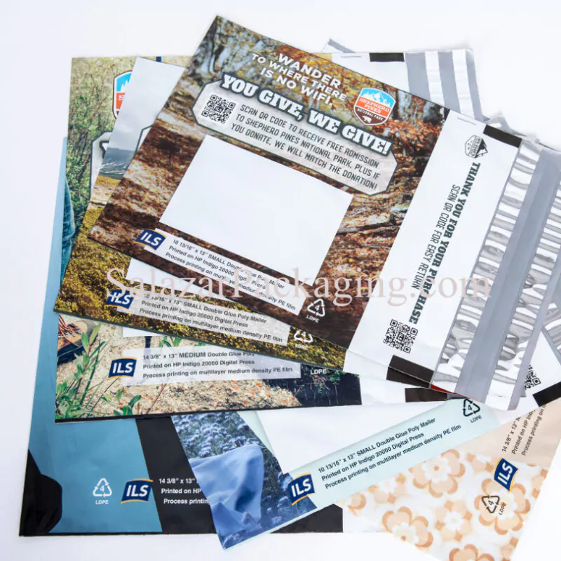 Digitally Printed Poly Mailers