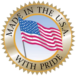 Made in the USA logo.