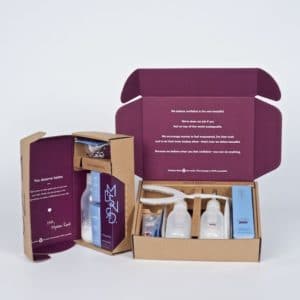 Custom insert for hair color kit, Salazar Packaging, ecommerce packaging