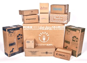 Custom size, custom printed RSC boxes