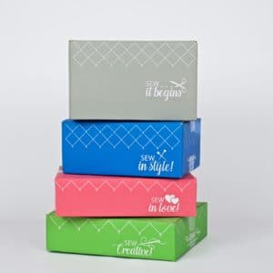 one color exterior print RSC style shipping boxes by Salazar Packaging