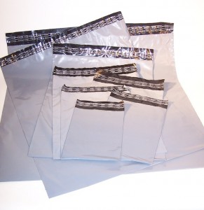 Poly mailers, 8 sizes in stock