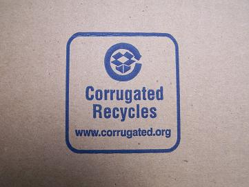 "Corrugated Recycles Symbol"