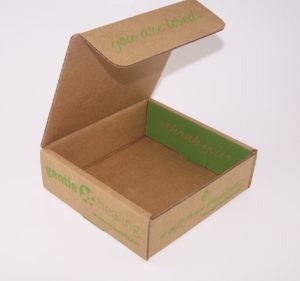 top tuck version of our 7x7x2 box, Salazar Packaging, e-commerce